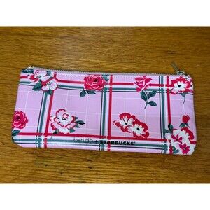 Bando Starbucks Limited Edition Pencil Pouch Cosmetic Bag Pink Ban.do 2018